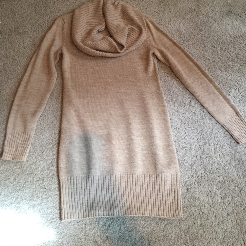 Tan H&M Sweater Dress